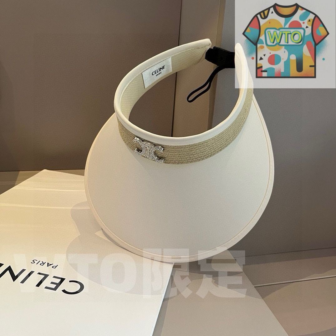 Celine セリーヌ ノンクローズドサンハット メガニューキャップ シンプルでユニバーサルなデザイン -WTO輸入-DHM63