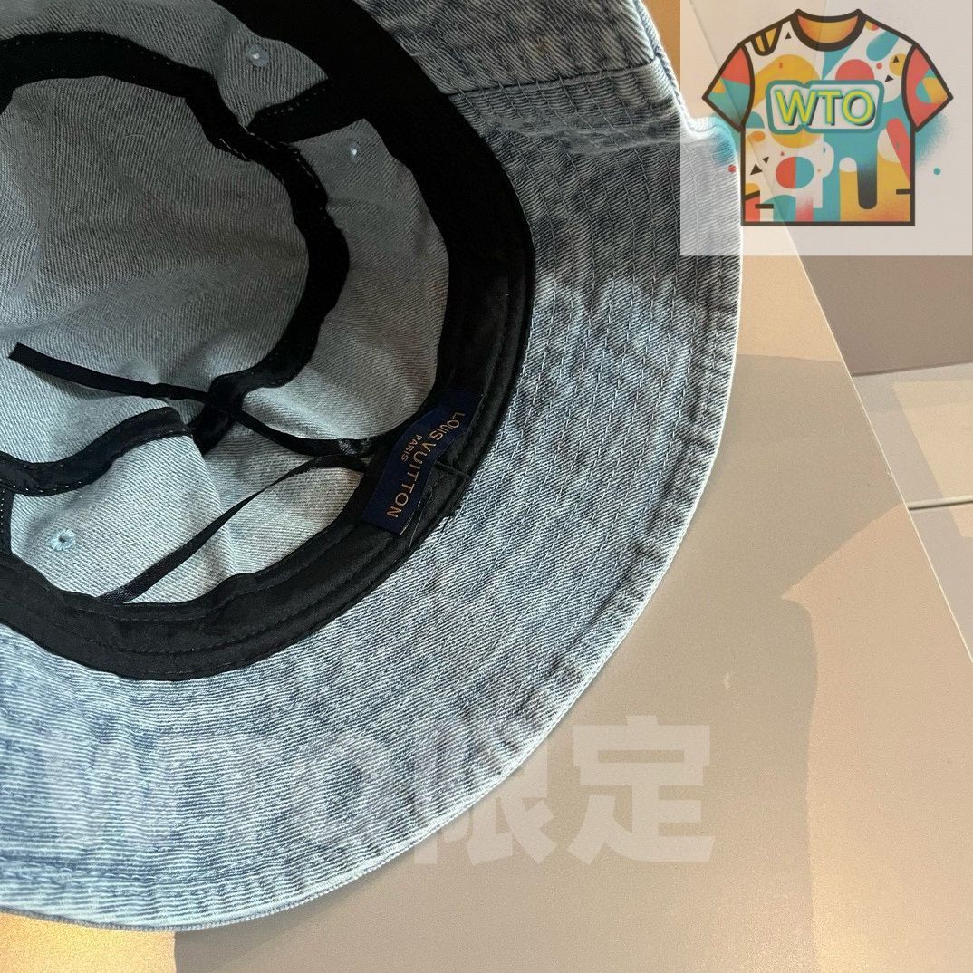 のデニムフィッシャーマンハット -WTO輸入-KHT