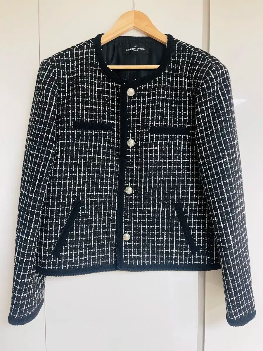 デュードナイン 퓨에르オム キャリー オーバ ツイード ジャケット