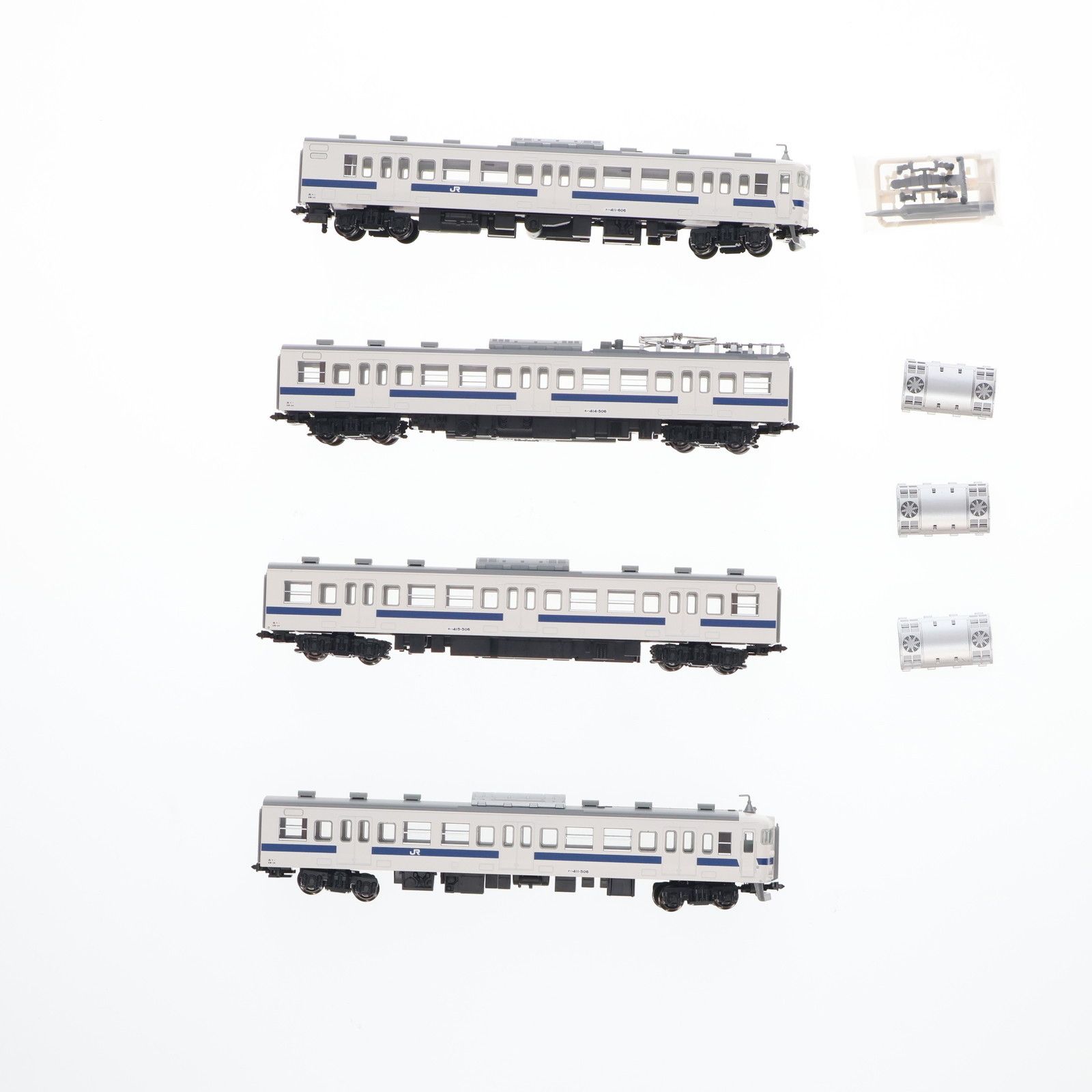 10-1537 415系(常磐線・新色) 4両セット(動力付き) Nゲージ 鉄道模型