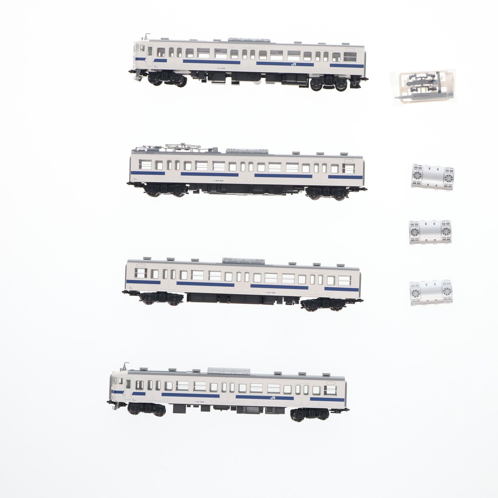 Nゲージ　KATO　415系(常磐線・新色)　15両セット 10-1537 415系(常磐線・新色) 4両セット(動力付き) Nゲージ 鉄道模型