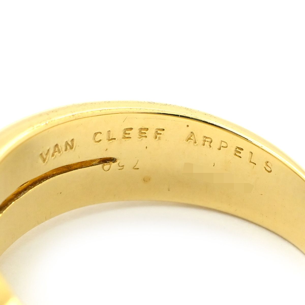  ヴァンクリーフアーペル Van Cleef Arpels リング 指輪 K 18 YG ターコイズ イエローゴールド 750 AU 18金 KT ブルー 15号 リング 指輪 アクセサリー