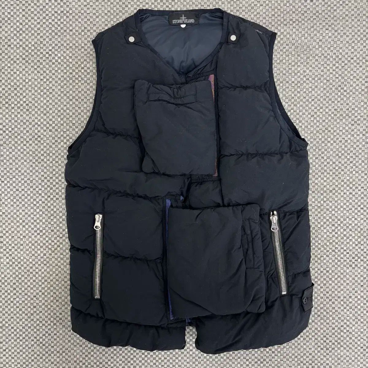 S ストーンアイランド 10周年 シャドウ ダウンベスト