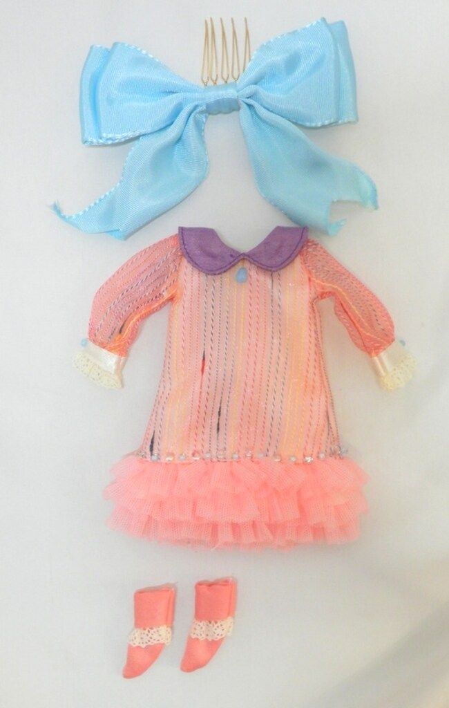 LALA Puppenhaus ネオブライスサイズ衣装 le Ruban en Sucre ル リュボンオンスュークル ピンク
