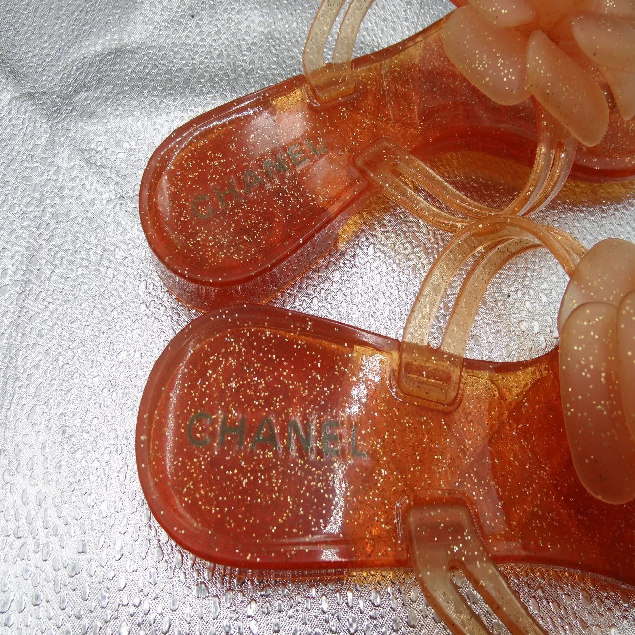 CHANEL シャネル サンダル CC ココマーク カメリア サイズ 36