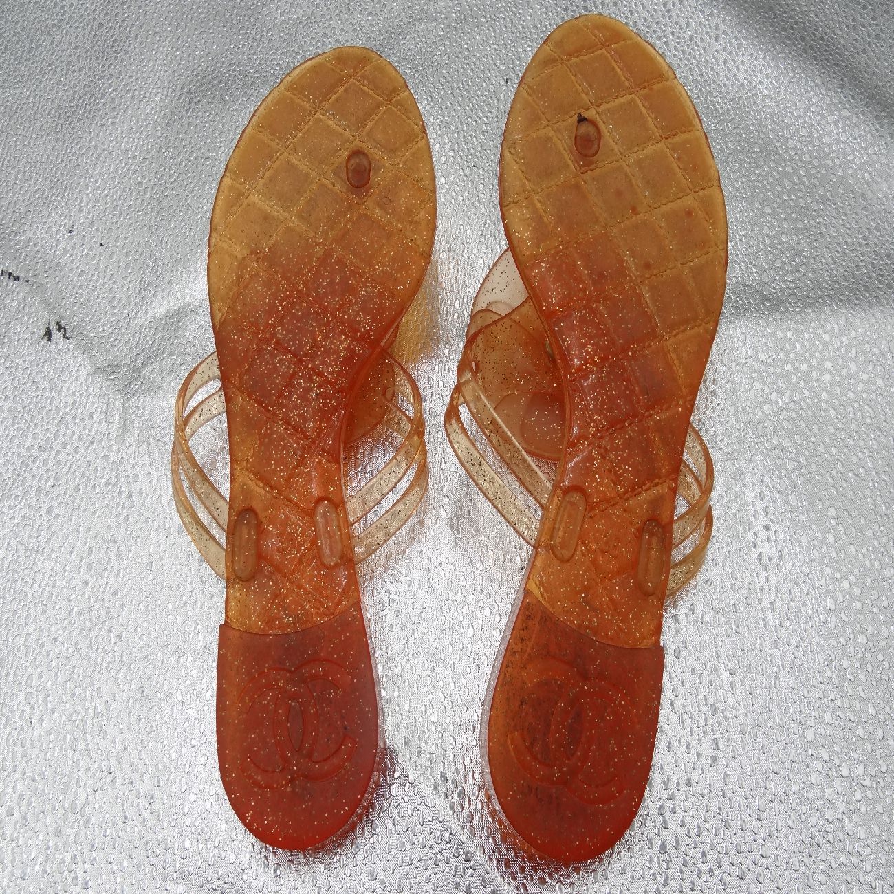 CHANEL シャネル サンダル CC ココマーク カメリア サイズ 36