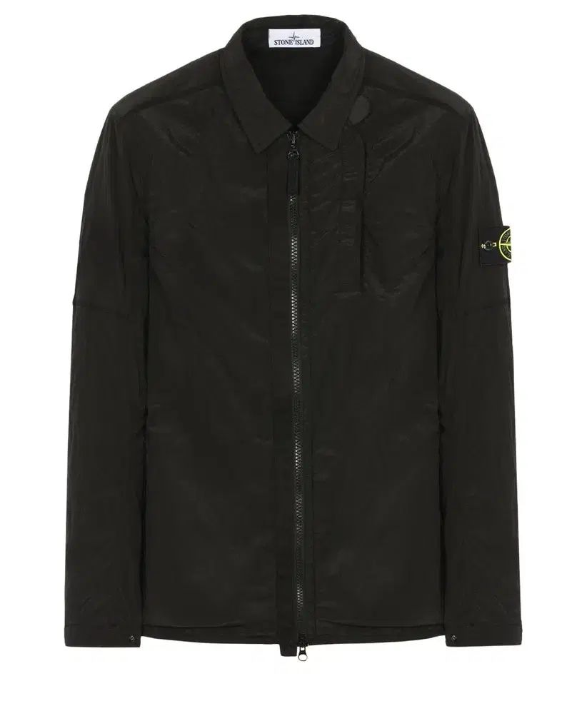 STONE ISLAND ストーンアイランド ナイロンメタル オーバーサイズシャツ 18FW Lサイズ