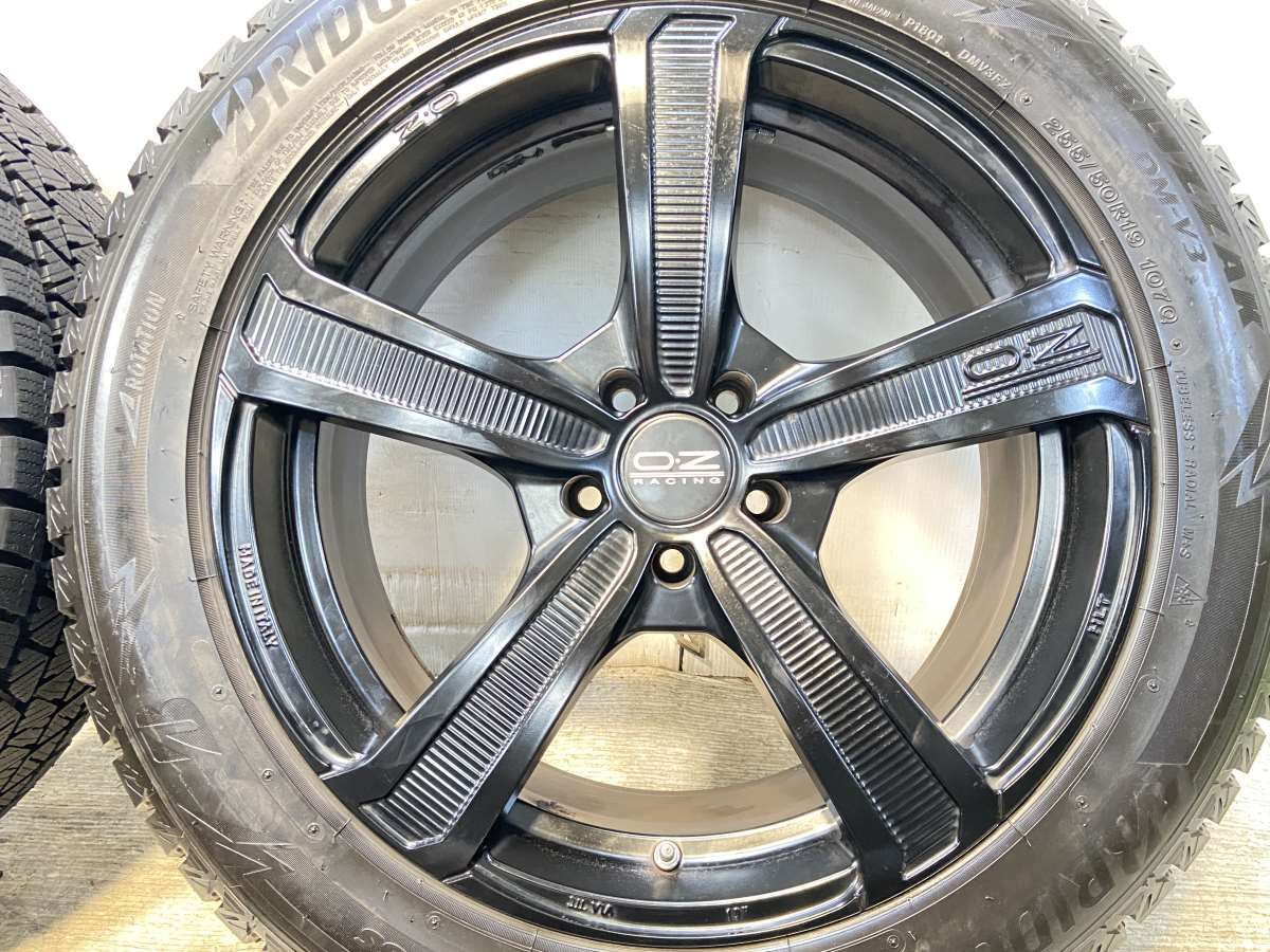 235/55R19 ブリヂストン ブリザック DM-V3 OZ RACING モンテカルロ 