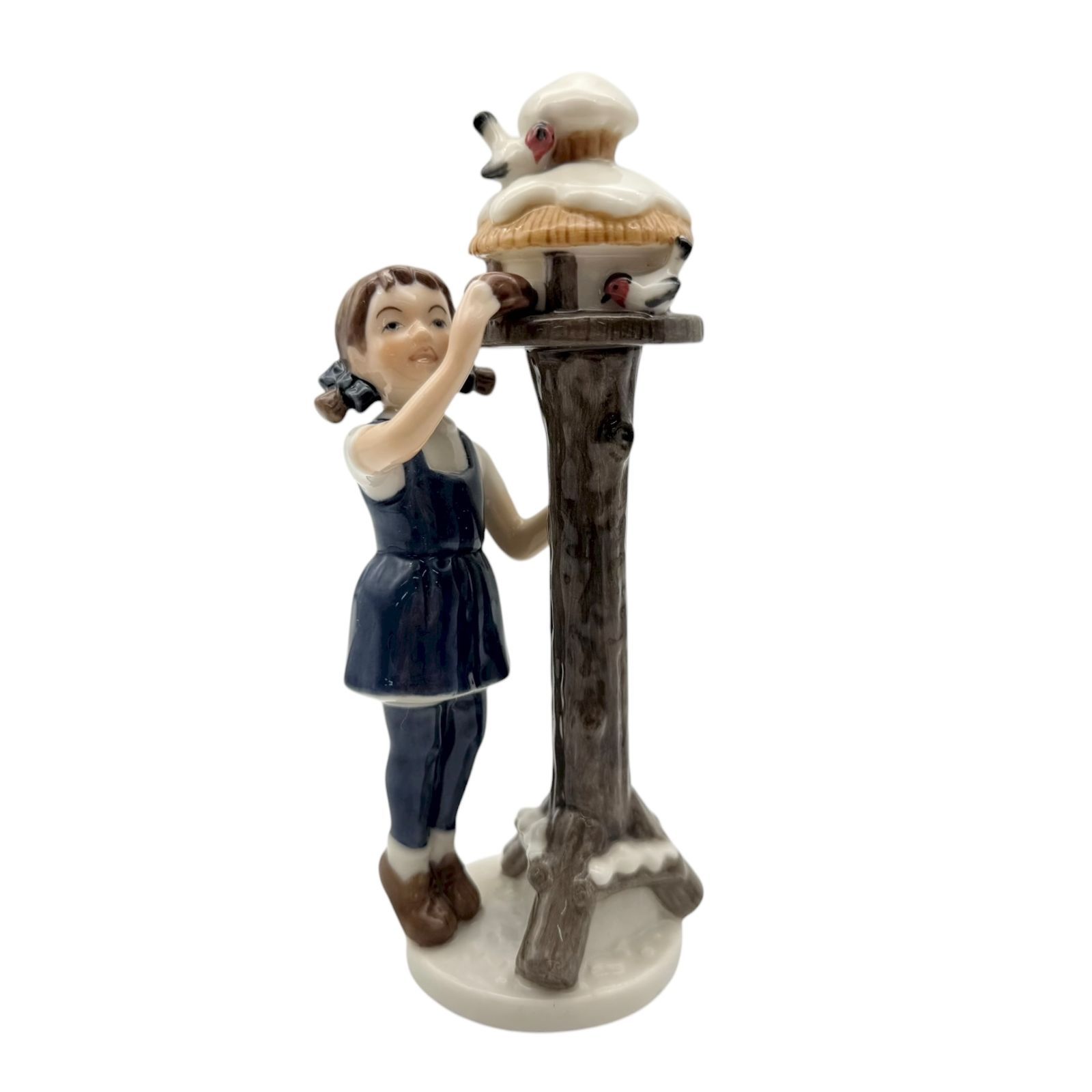 ロイヤルコペンハーゲン 少女と巣箱 フィギュリン - メルカリ