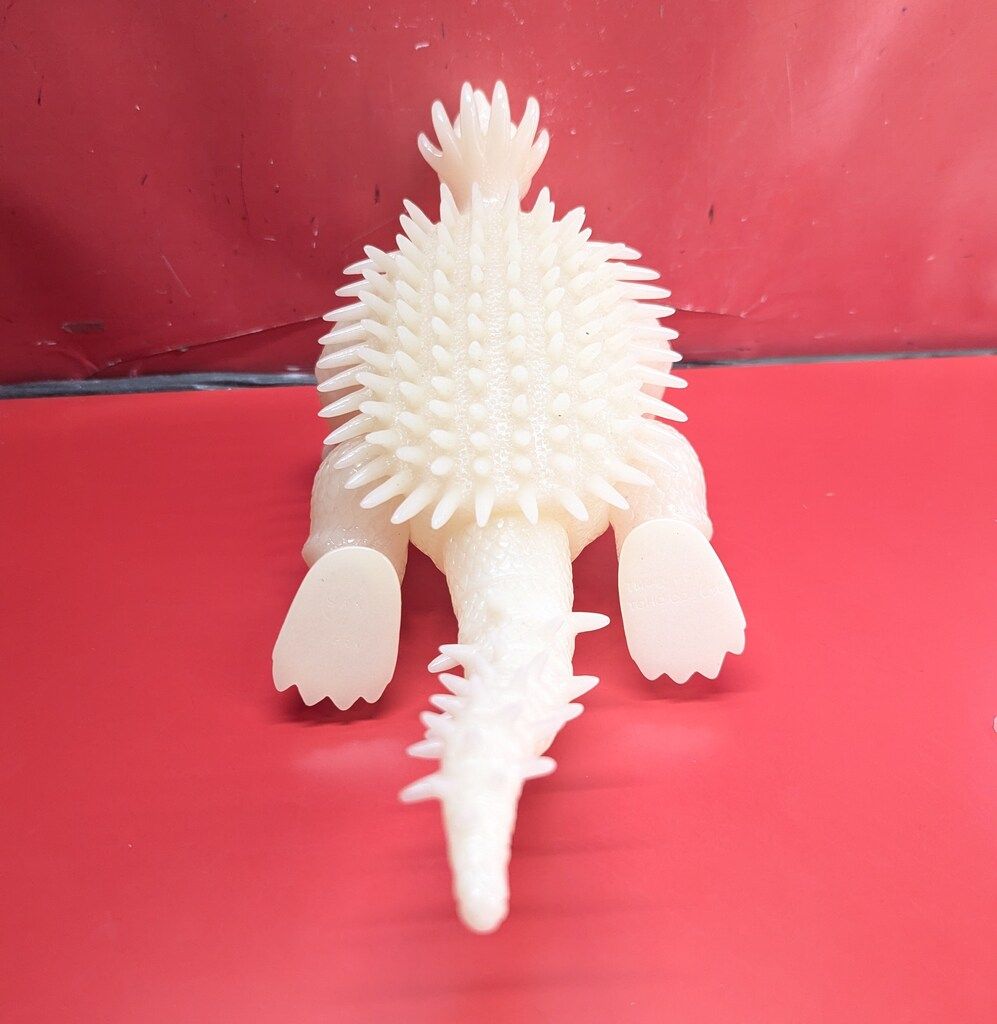 マルサン ソフビ アンギラス 蓄光成型/未塗装 - メルカリ