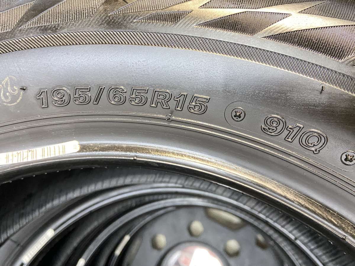 195/65R15 ブリヂストン ブリザック VRX2 中古タイヤ スタッドレス