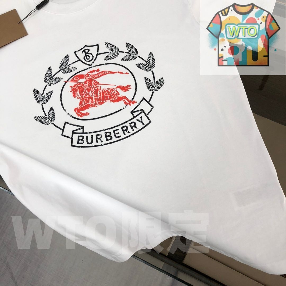 春夏 戦馬騎士プリントTシャツ