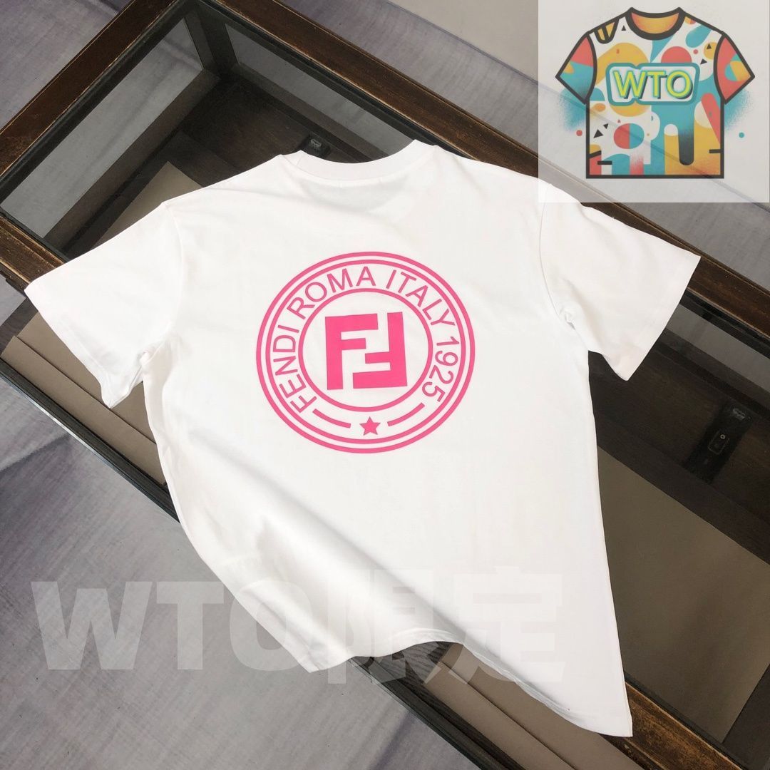WTO通販 FENDI クルーネックTシャツ 高品質コットンで快適な着心地 WTO輸入 QYV 50