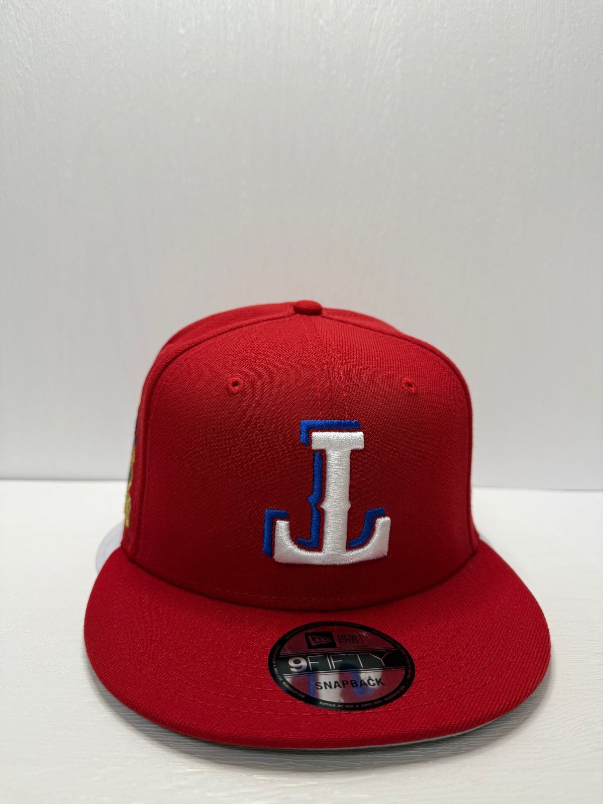 Newera テキサスレンジャーズ ワールドシリーズ2025 リバースロゴ 9fifty スナップバックキャップ レッド