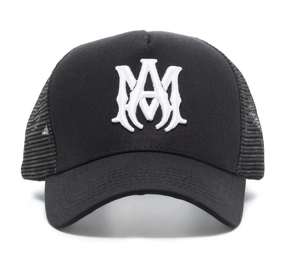 AMIRI｜アミリ MAロゴ トラッカーキャップ メッシュ ベースボール 帽子