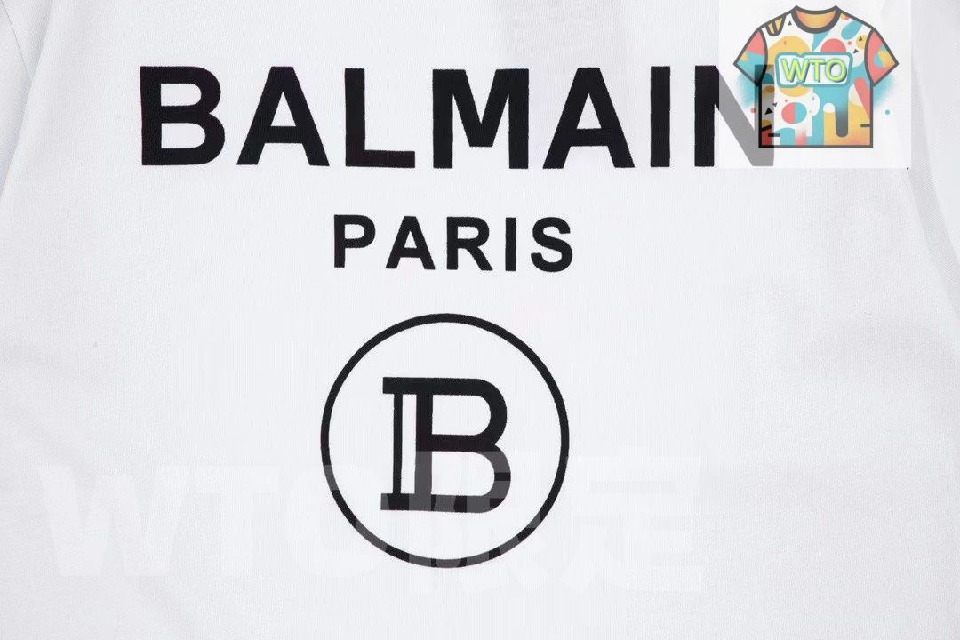  WTO通販 Balenciaga ロゴプリント ロングスリーブTシャツ WTO輸入 OVW 30 Tシャツ アパレル キャラクターグッズ
