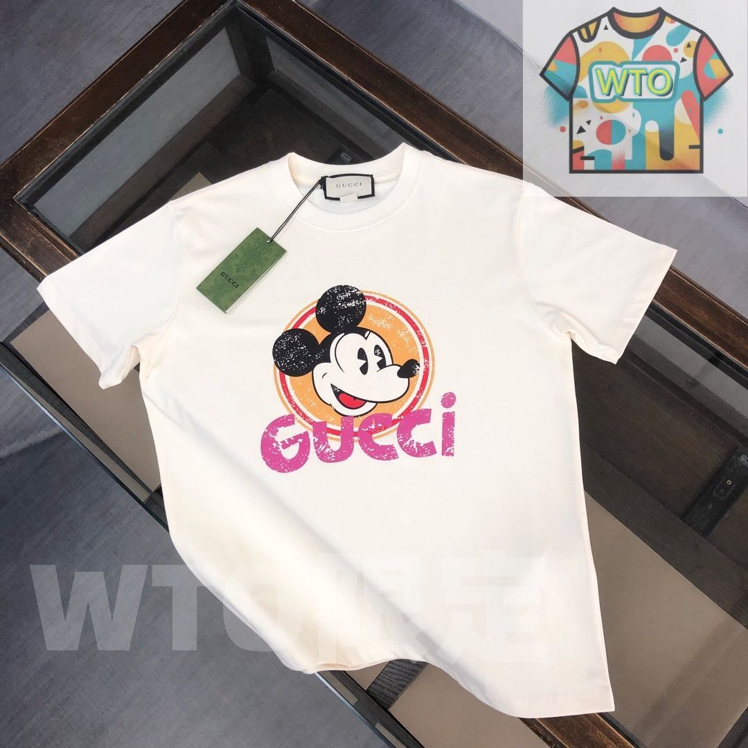 WTO通販 GUCCI 春夏 ロゴプリントTシャツ -WTO輸入-ZGI02