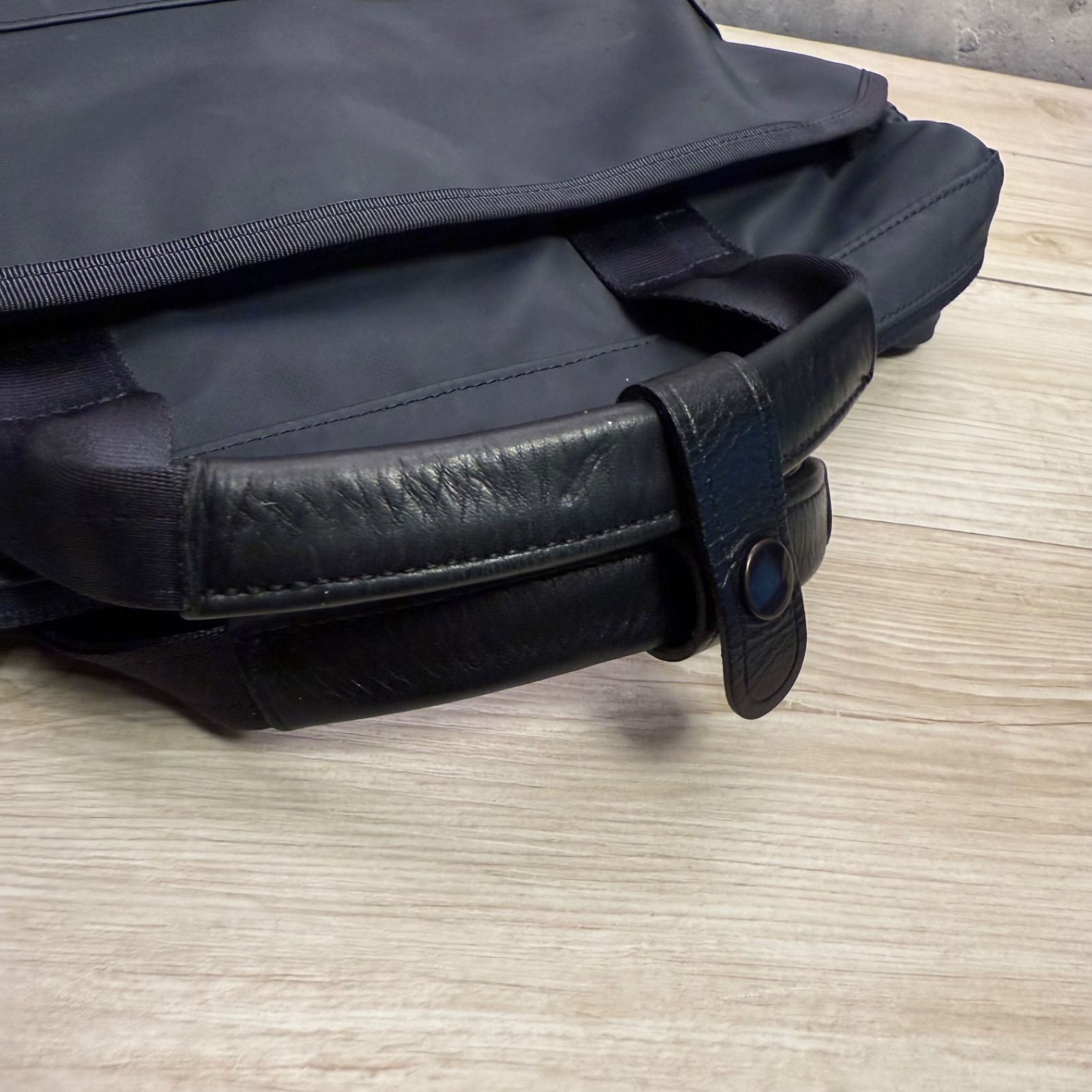美品 PORTER ポーター 2WAYビジネスバッグ 黒 A4 PC収納 肩掛け PORTER ポーター 2WAY ビジネスバッグ ブリーフケース ショルダー