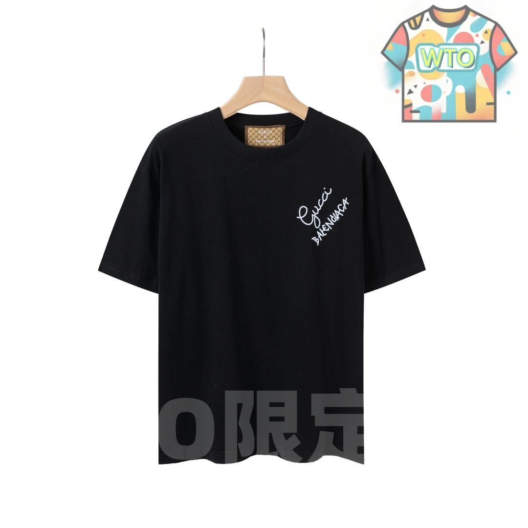 WTO通販 GUCCI コラボ グラフィティプリントTシャツ WTO輸入 RMJ 90