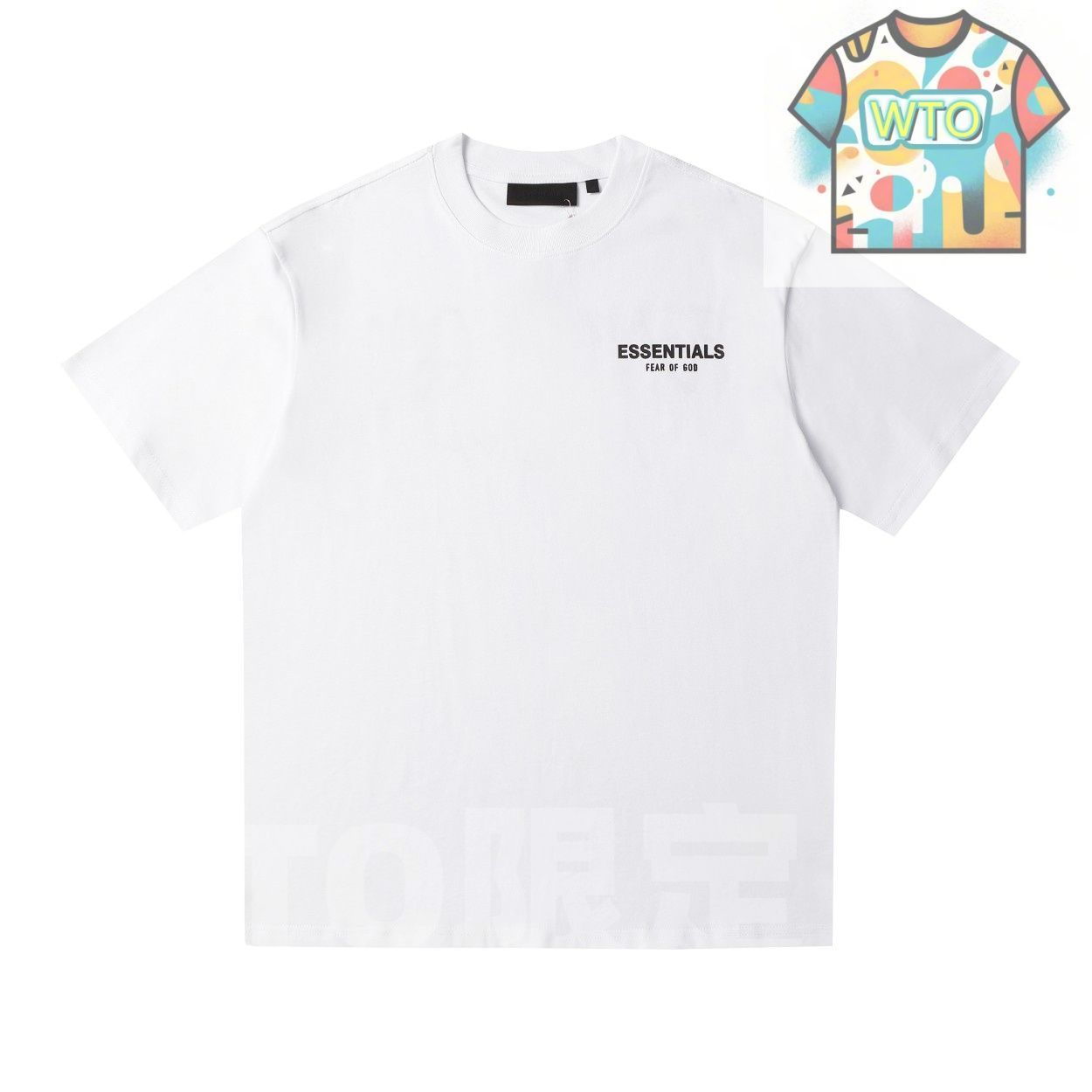 WTO通販 FOG FEAR OF GOD ESSENTIALS ニューヨーク プリントTシャツ -WTO輸入-PNI08