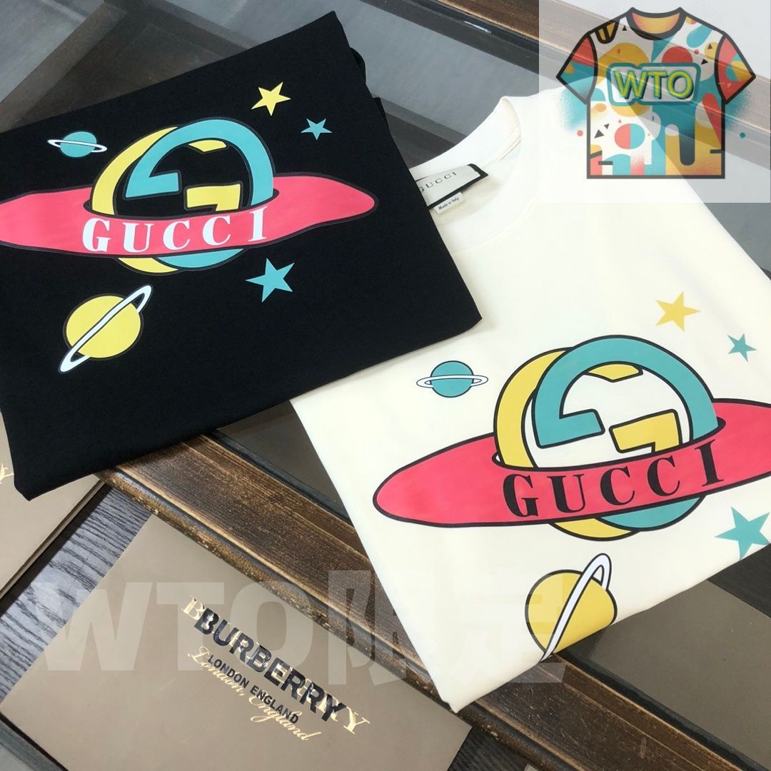 WTO通販 GUCCI 春夏 ロゴプリントTシャツ WTO輸入 HZV 80