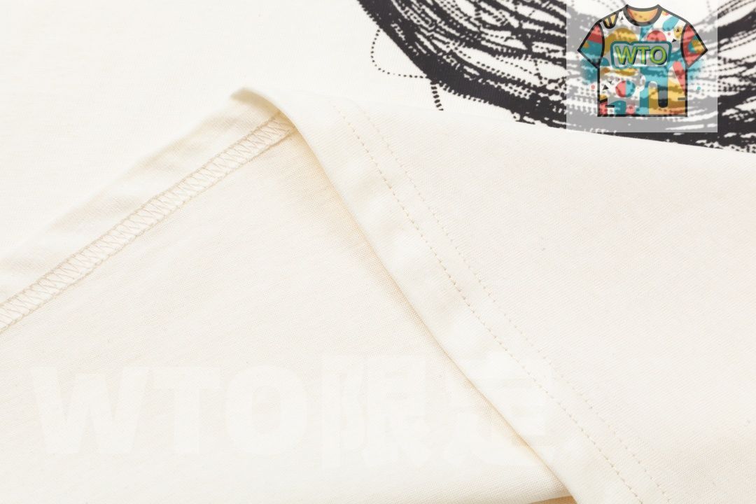 カーブレタープリントTシャツ WTO輸入