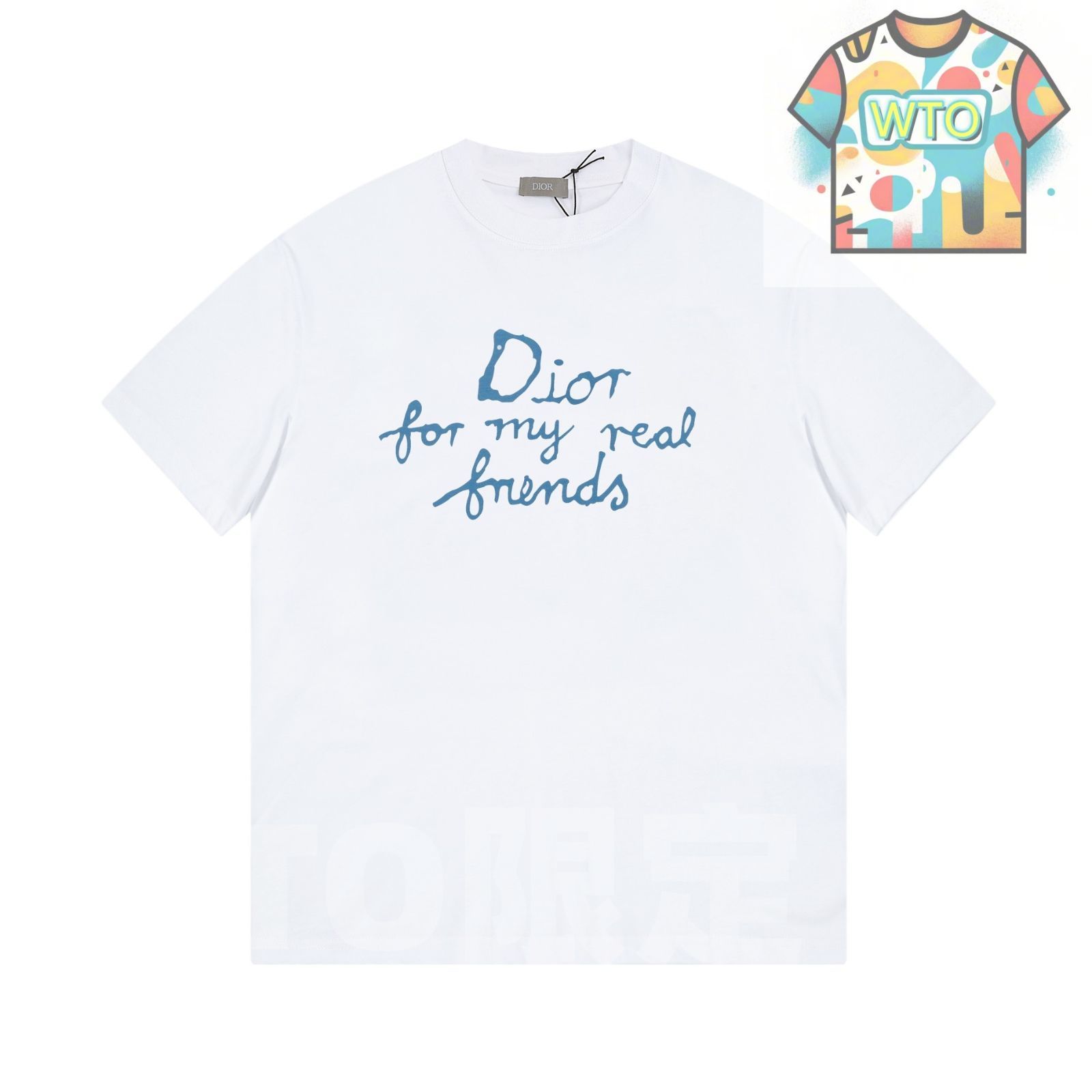 WTO通販 Dior 春夏デザイン クルーネックTシャツ - スタイリッシュで快適な着心地 -WTO輸入-DKE08