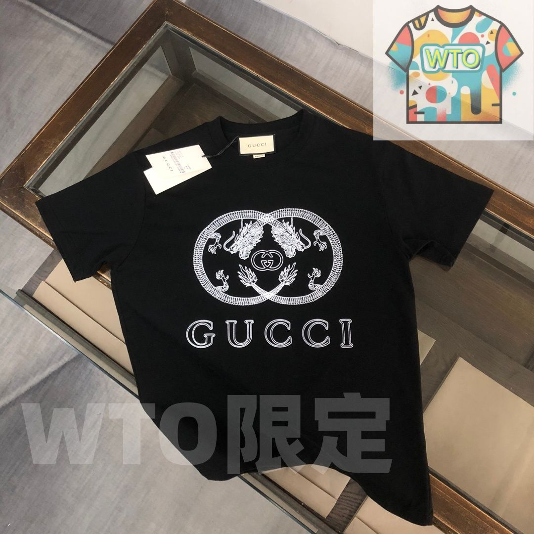 WTO通販 GUCCI 春夏 ロゴプリントTシャツ -WTO輸入-NCK41