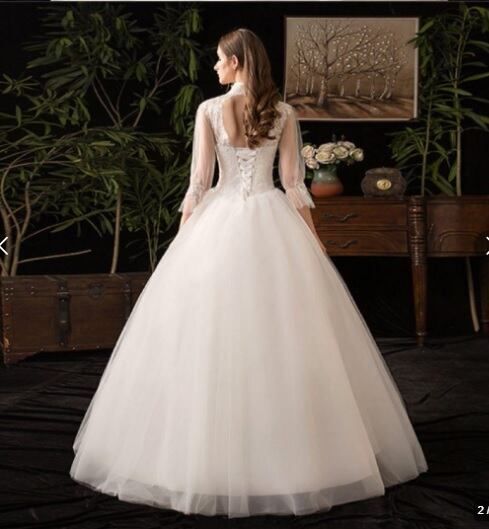 発表会 パーティ フォ マル プリンセス ウエディング 11号 L ドレス OPN1037