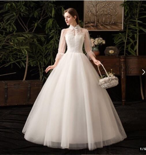 発表会 パーティ フォ マル プリンセス ウエディング 11号 L ドレス OPN1037