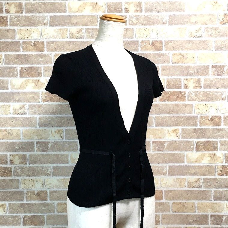 み BURBERRY ブルーレーベル トップス ブラック 9