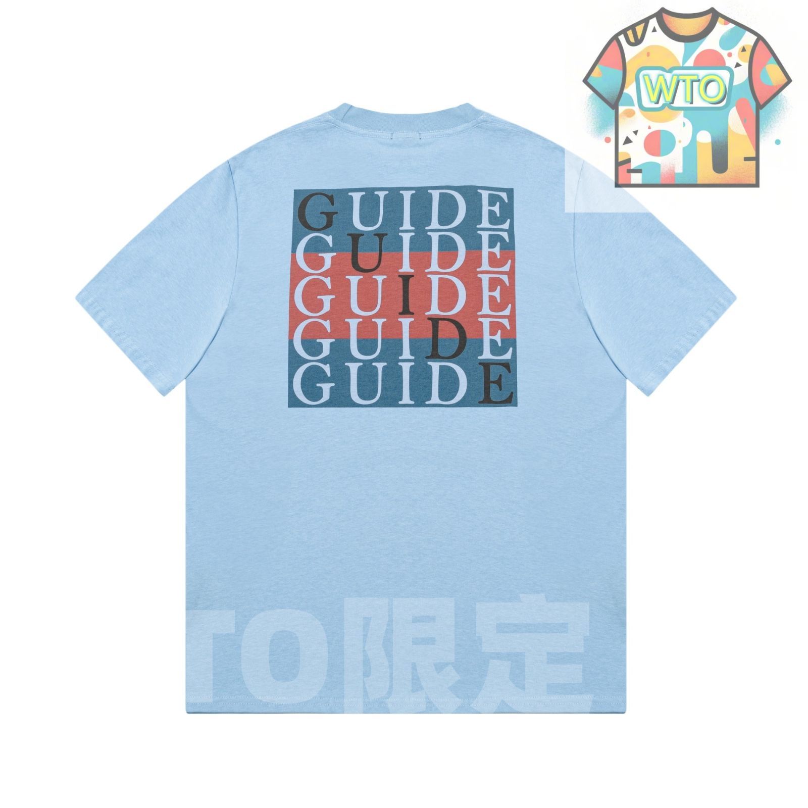 WTO通販 Guc ロゴファントムプリントTシャツ 展開 サイズ選択 WTO輸入 DIJ 08