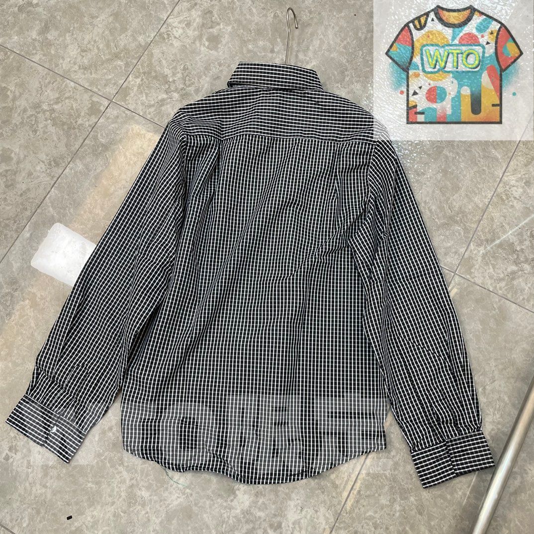  WTO通販 Balenciaga 春夏 グリッドシャツジャケット WTO輸入 NXI 96 Tシャツ アパレル キャラクターグッズ