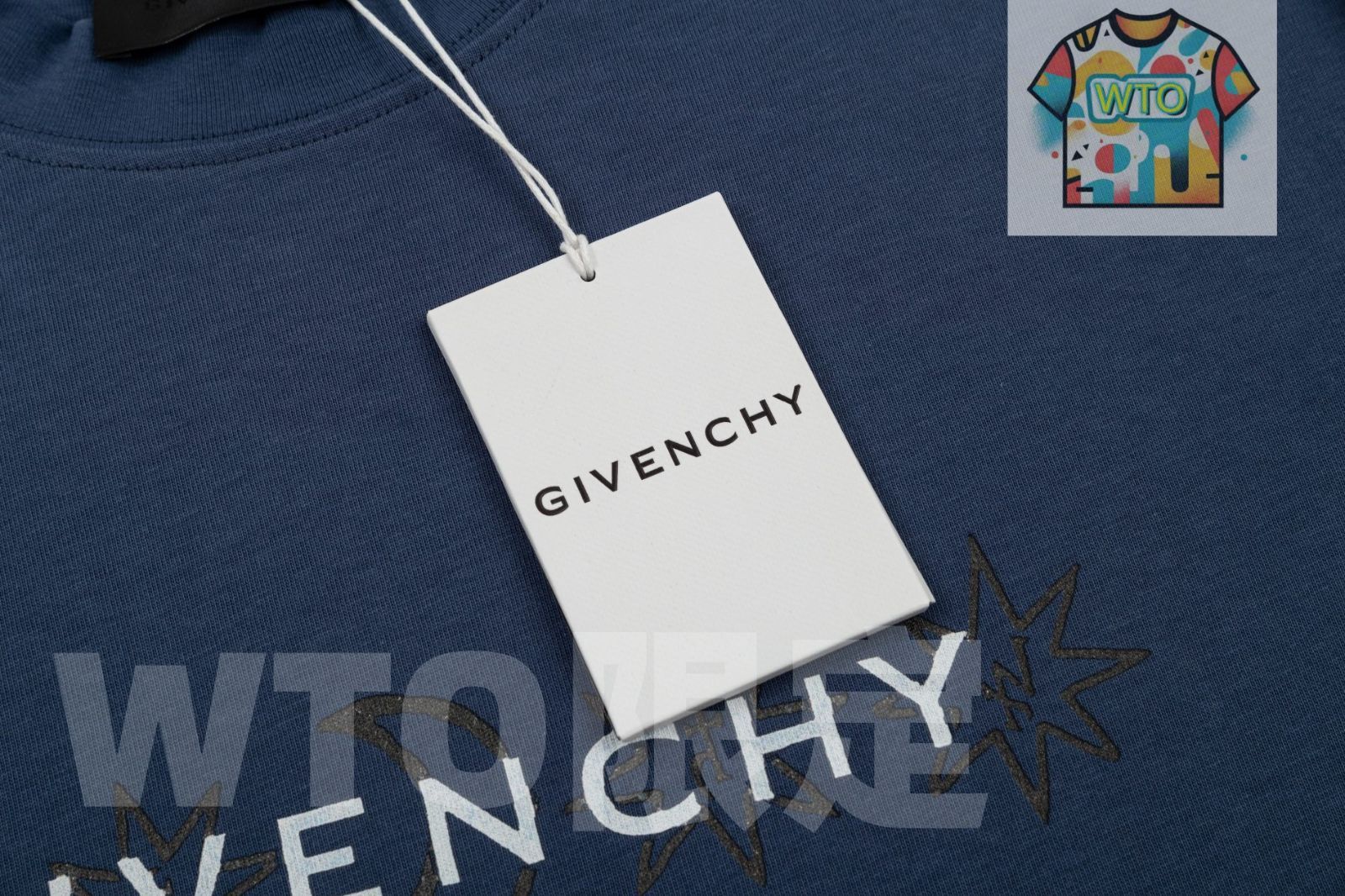 六芒星プリントTシャツ -