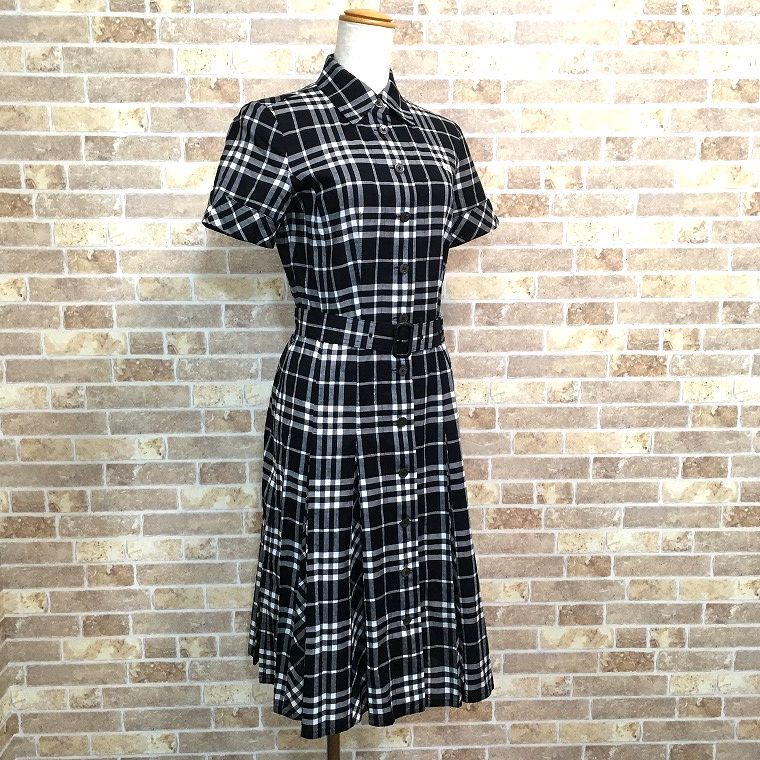 み BURBERRY LONDON ワンピース 36 チェック柄 624