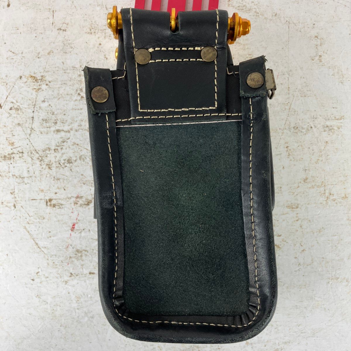 ЗЗKNICKS 蓋付き総ヌメ革