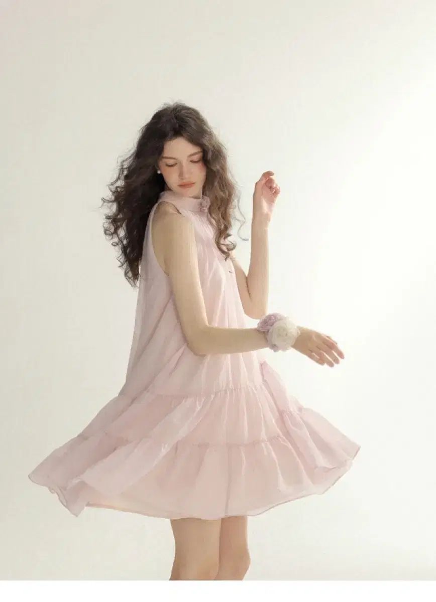 Sサイズ Since Then ローズクォーツ ミニワンピース ベビードールピンク色ワンピース リゾートサマーワンピース