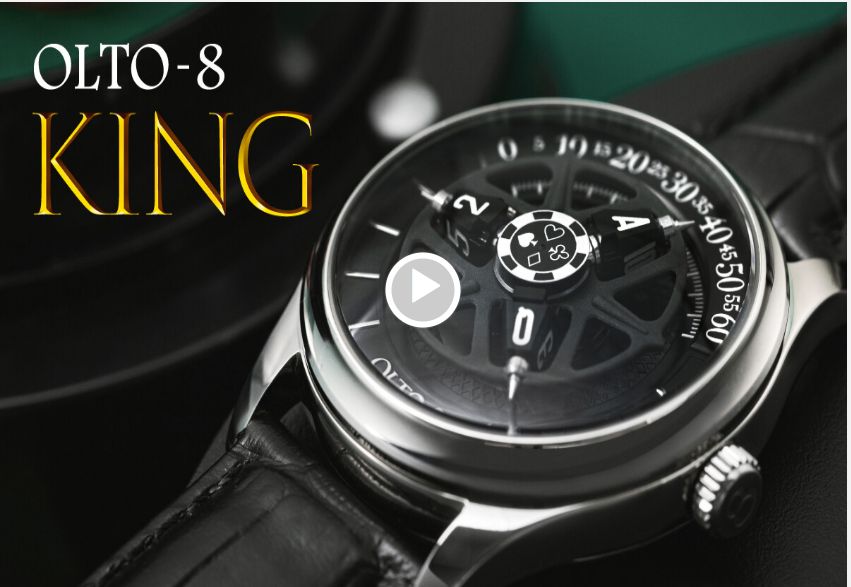 腕時計 1個 整備済み 品 OLTO-8 KING ダイスレッド ハート