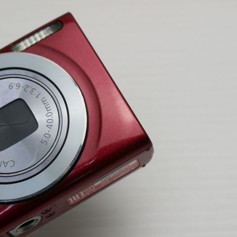 中古 IXY 120 レッド 即日発送 デジカメ Canon 本体 土日祝発送OK