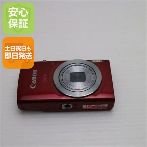 カメラ IXY 120 レッド 即日発送 デジカメ Canon 本体 土日祝発送OK 00000