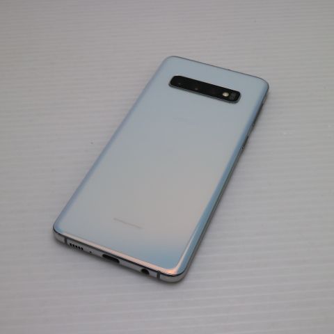 超美品 SIMフリー Galaxy S10 プリズムホワイト スマホ 本体 白ロム
