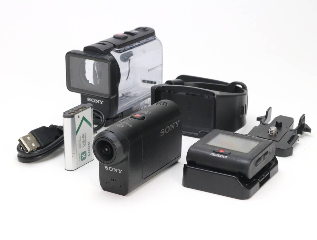 B 並品 SONY ソニー HDR AS 50 R ライブビューリモコンキット 初期不良 対応 111 69 1