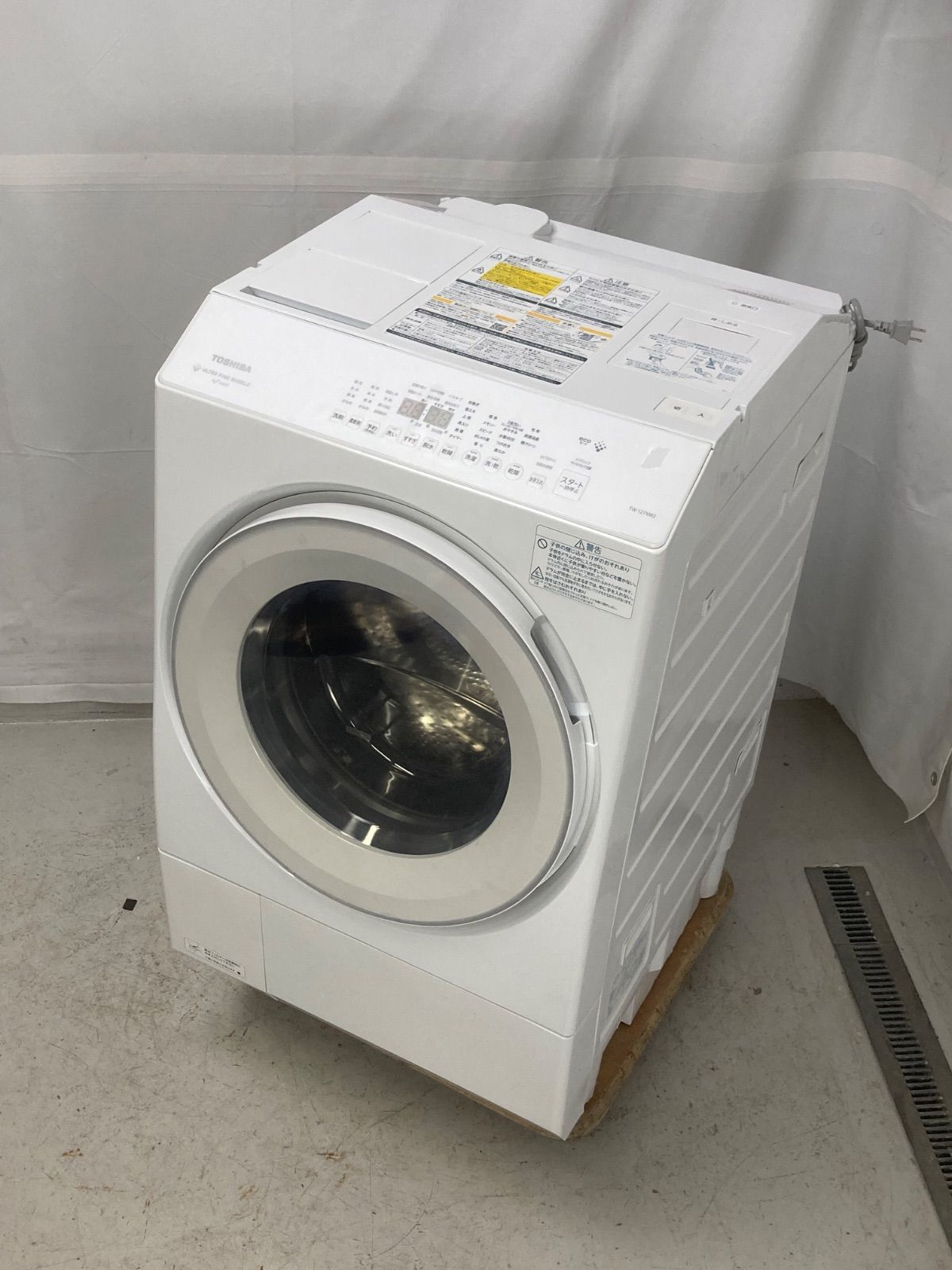 配送エリア 屋内搬入＆ 東芝 12 kg ZABOON ドラム式洗濯乾燥機 製 TW 127 XM 2 L 動作 ＆クリーニング済み 抗菌ウルトラファインバブル洗浄W 洗剤＆柔軟剤 自動投入 ヒートポンプ除湿乾燥 Hi 1340