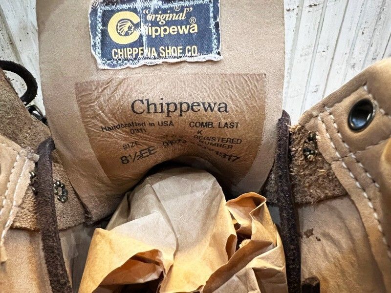  !! モデル チペワ 5 LACE TO TOE SAND SUEDE 91073 5インチブーツ サンドスウェード メンズ ブーツ 8 EE ワークブーツ ブーツ 革靴