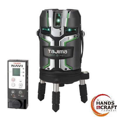 タジマ ZEROG2LSN-KJC 墨出し器 ZERO GREEN NAVIセンサーKJC グリーン 新古品