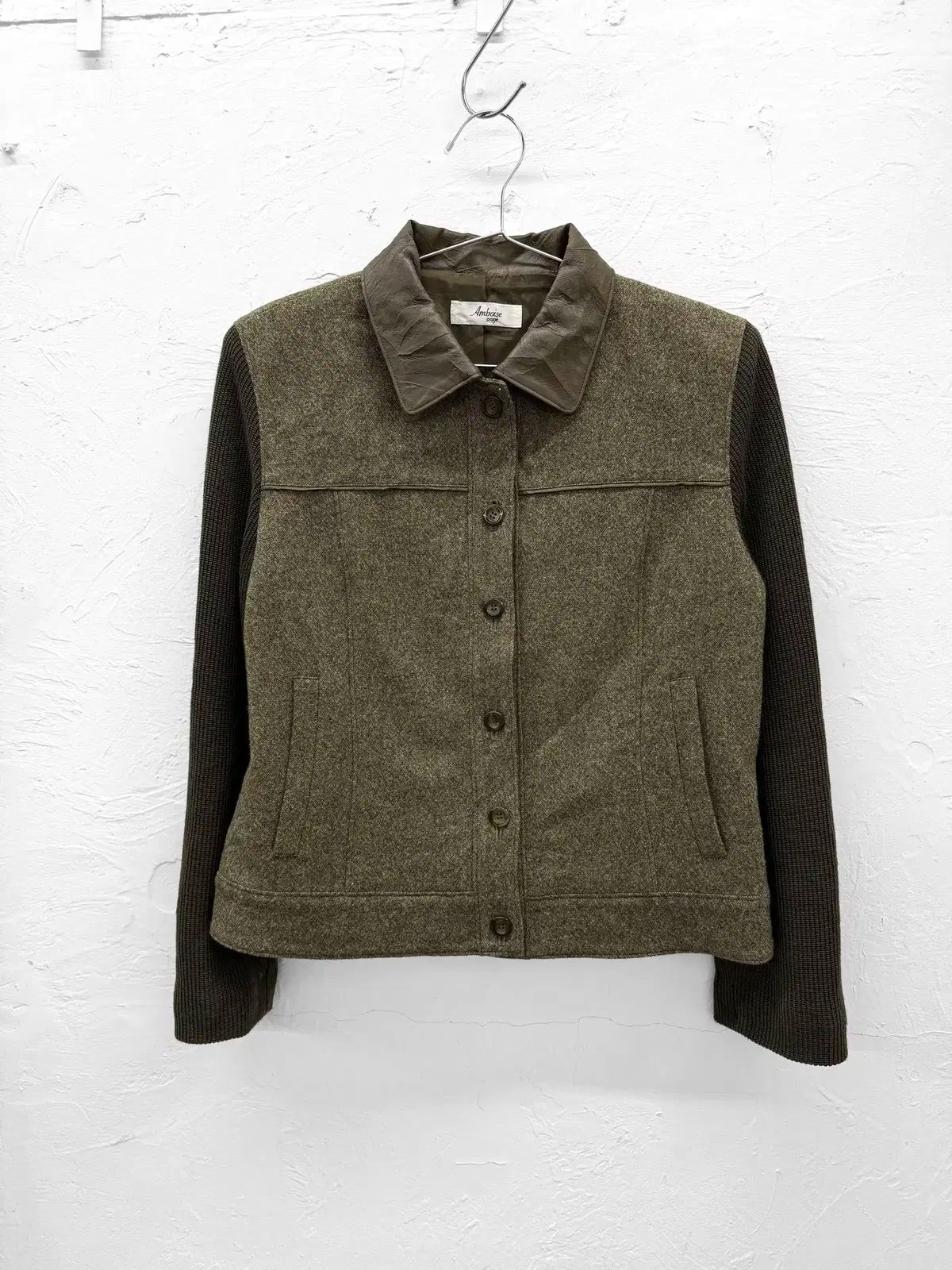 amboise ウール ニットジャケット