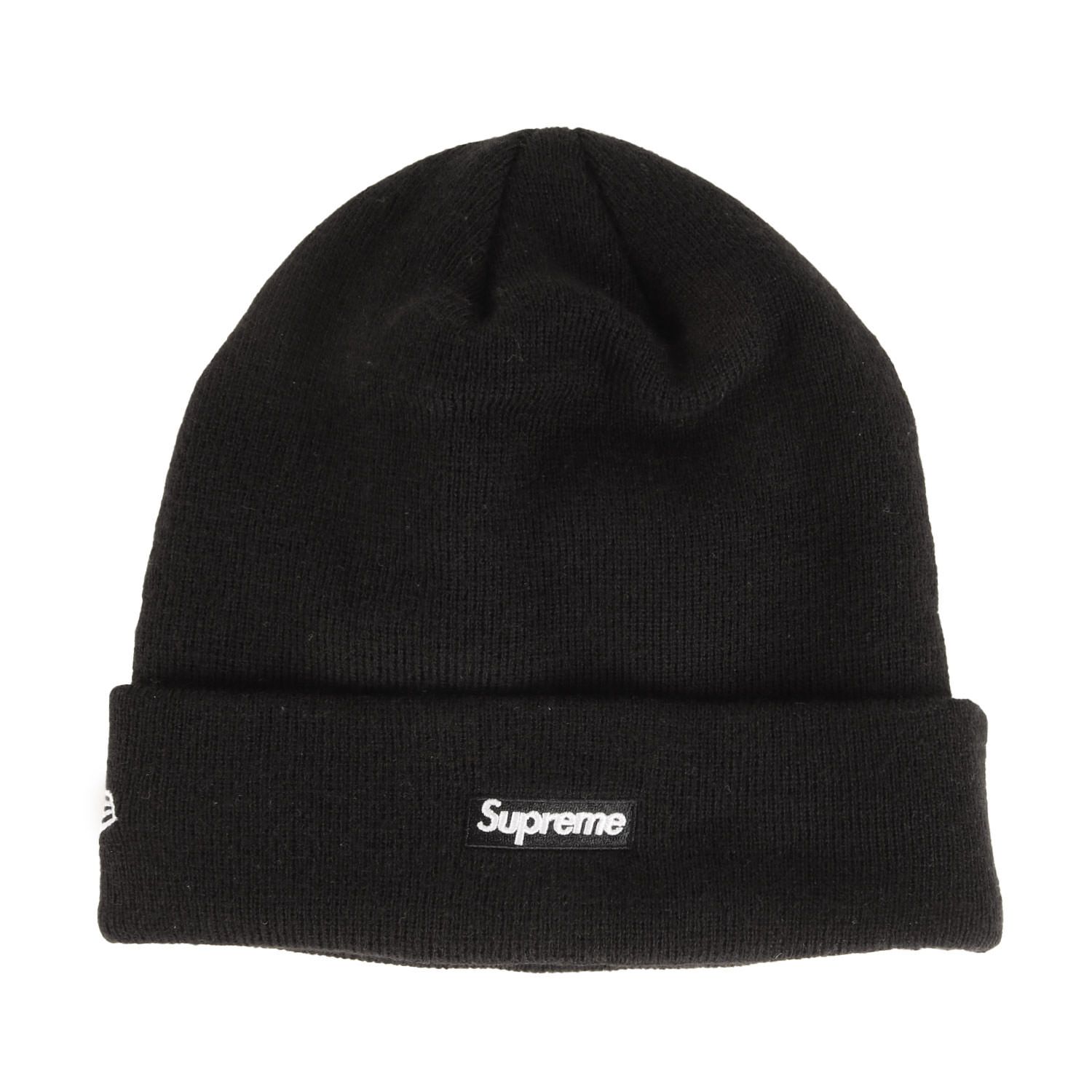 Supreme シュプリーム ビーニー ブラック 黒 サイズ NEW ERA Sロゴ ニット ビーニー S Logo Beanie ブランド ニットキャップ 帽子 コラボ メンズ