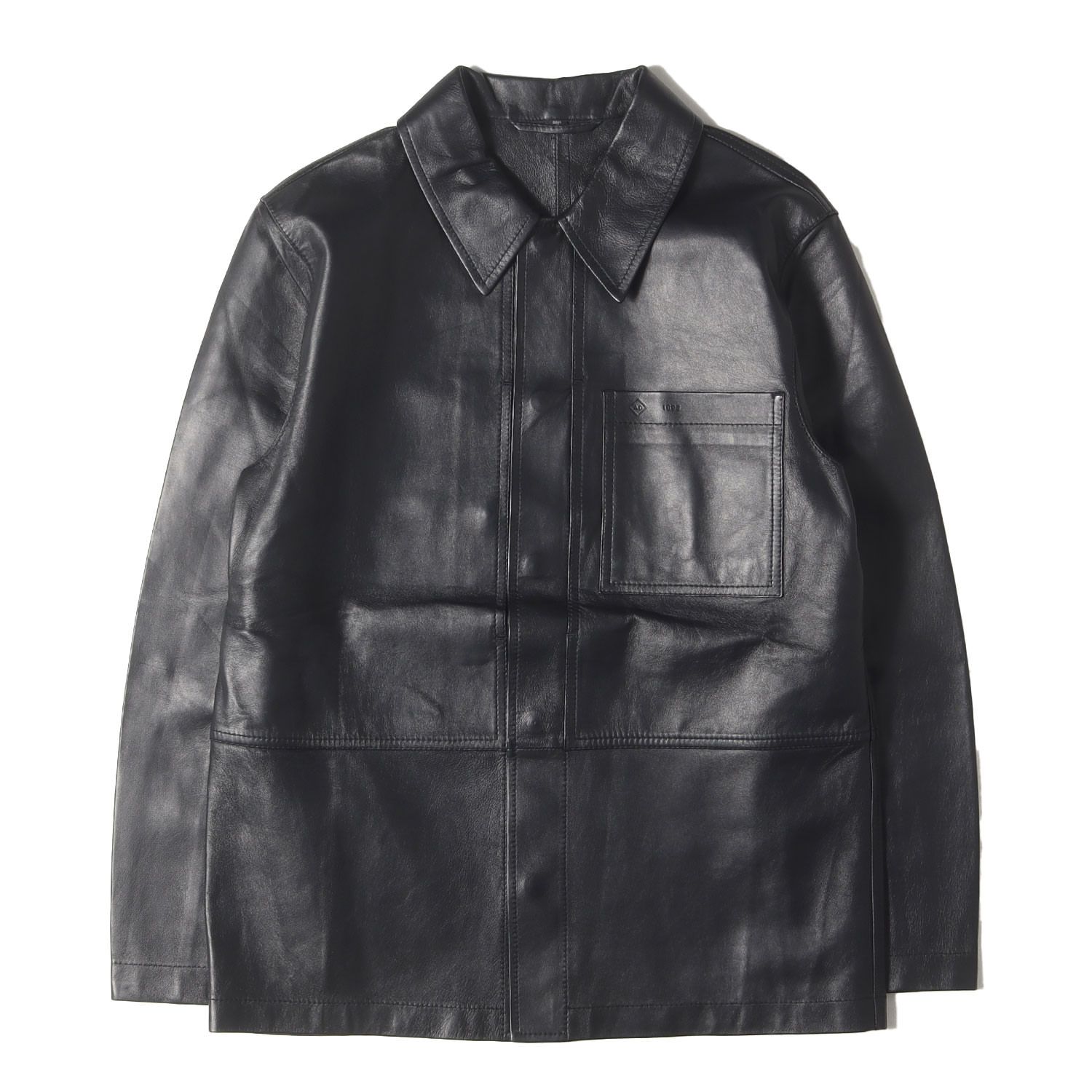 ダンヒル dunhill レザー ジャケット dunhill(ダンヒル) / レザージャケット・ブルゾン/--/牛革/BLK