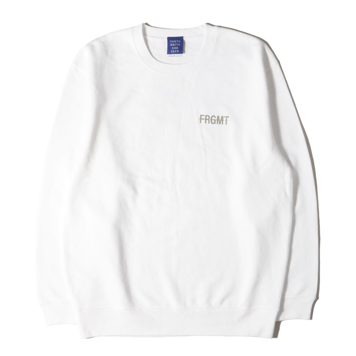 FORCE FES × fragment design コラボスウェット fragment design フラグメント デザイン スウェット 白 ホワイト