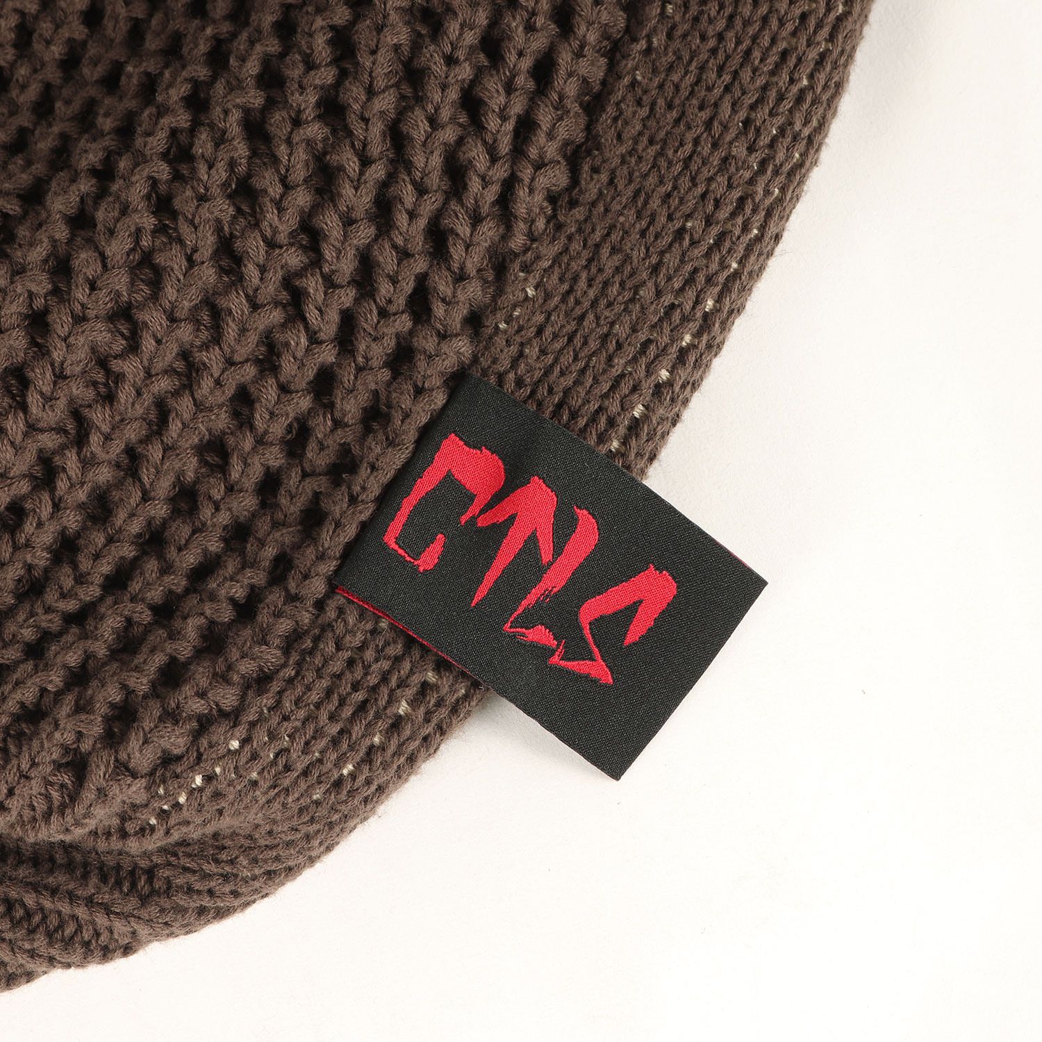 CVTVLIST カタリスト ニット 茶 ブラウン サイズ:FREE | クラッシュ